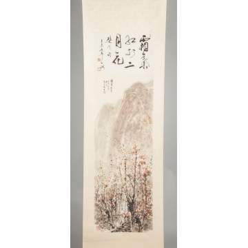 Japanese & Chinese Painted Scrolls