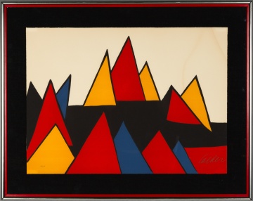 Alexander Calder (American, 1898-1976) "Mountains"