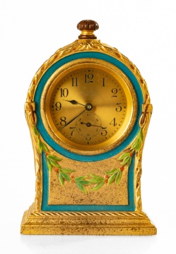 Tiffany Studios Louis XVI Desk Clock
