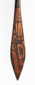 Tlingit or Haida Northwest Coast Paddle