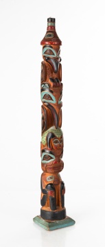 Northwest Coast Haida Totem