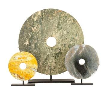 Chinese Jade Bi Discs