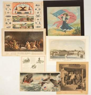 Group of Patriotic & Various Prints