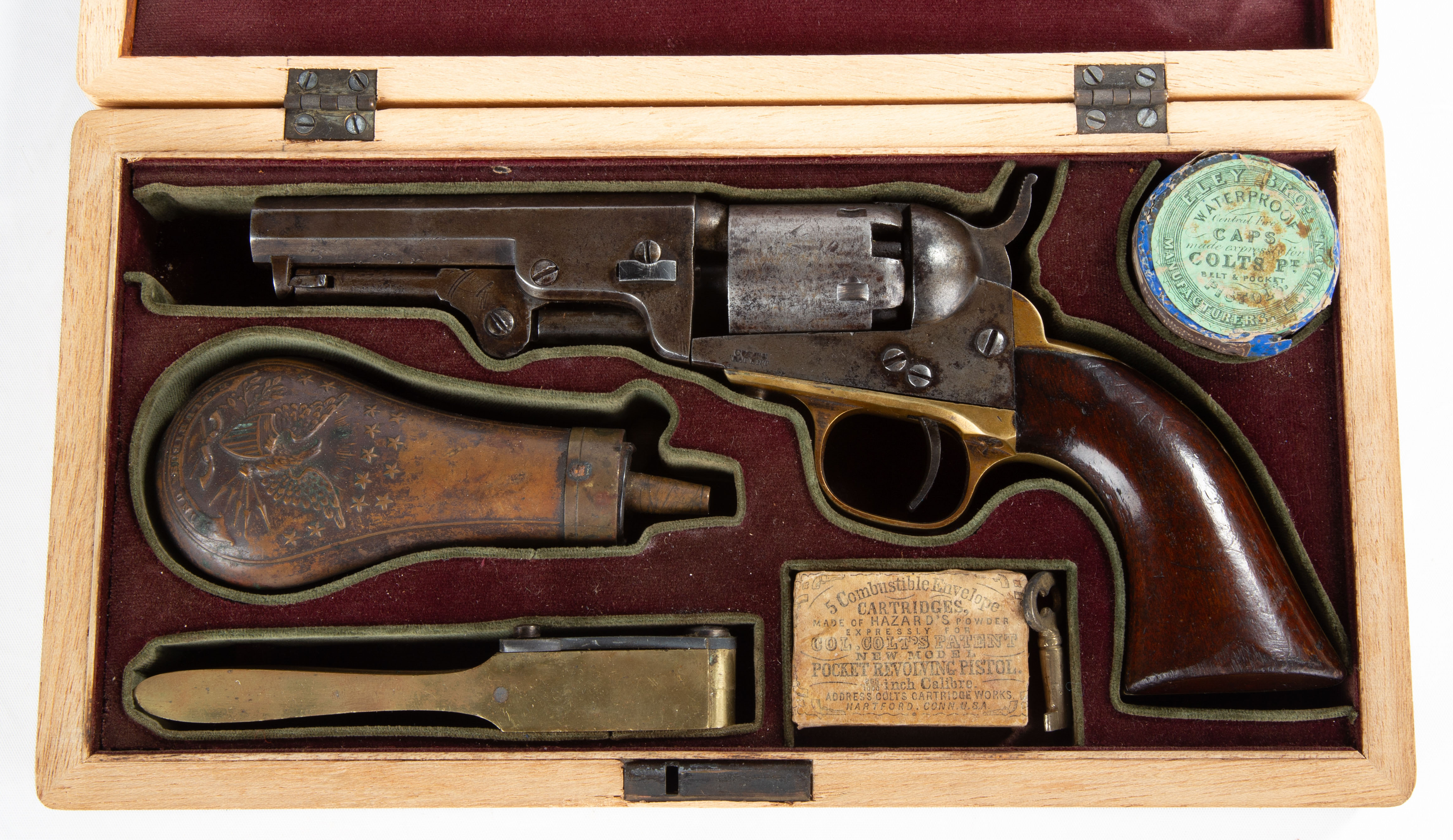 Colt 1849 Revolver Cottone Auctions