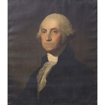 Gilbert Stuart (American, 1755-1828) "Winthrop Astor Chanler" Portrait of George Washington
