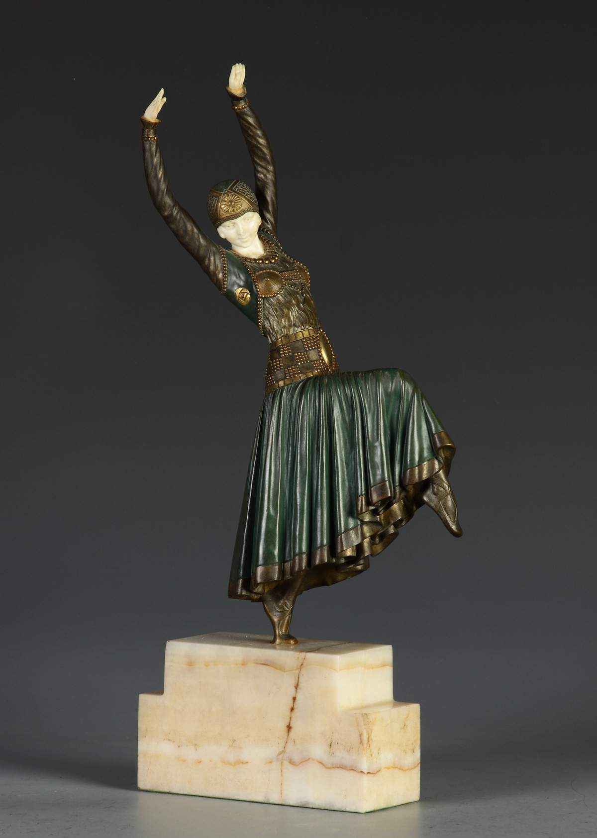 Dimitri Chiparus (1886-1947) Art Deco Dancer