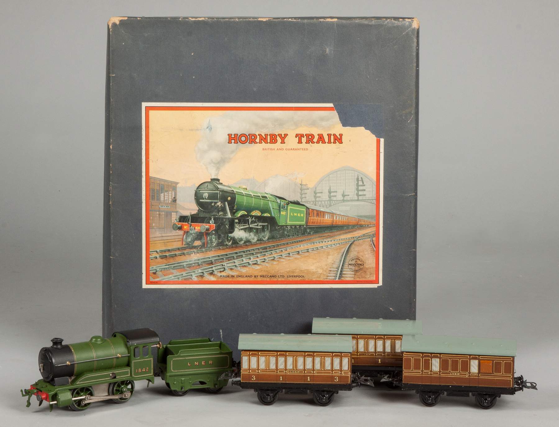 Hornby Tin Plate Clockwork Train | Cottone Auctions