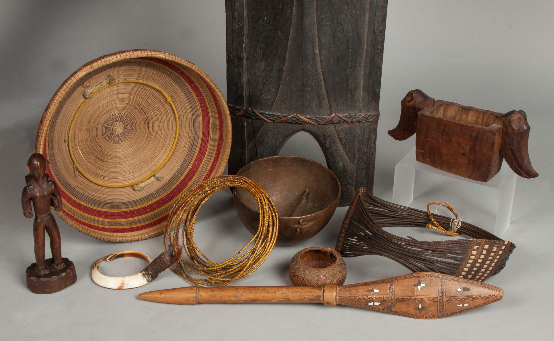 Group Of Items From The Igorot Tribe Philippines Cottone Auctions