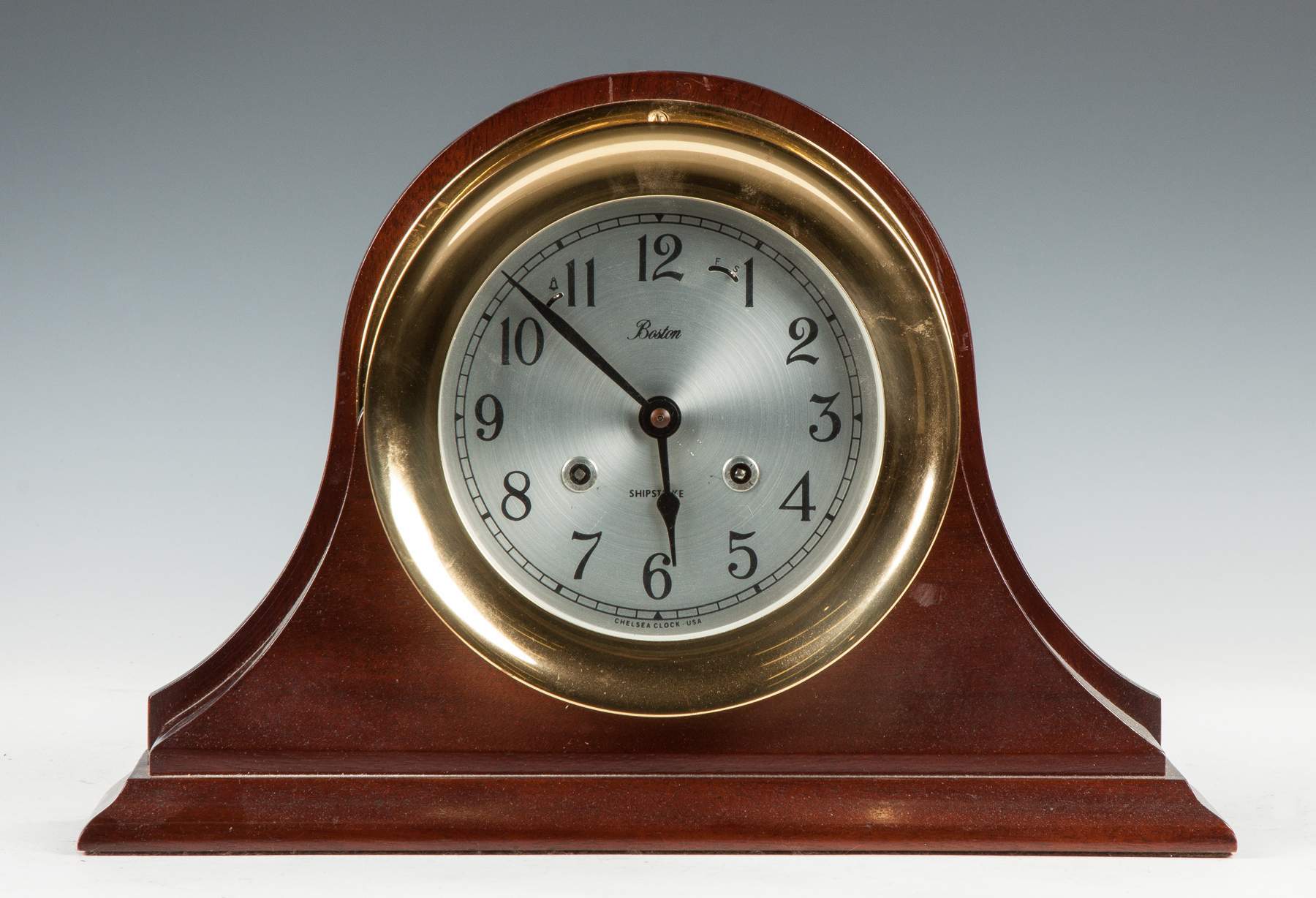 Boston Chelsea Clock Co. Ship's Clock | Cottone Auctions