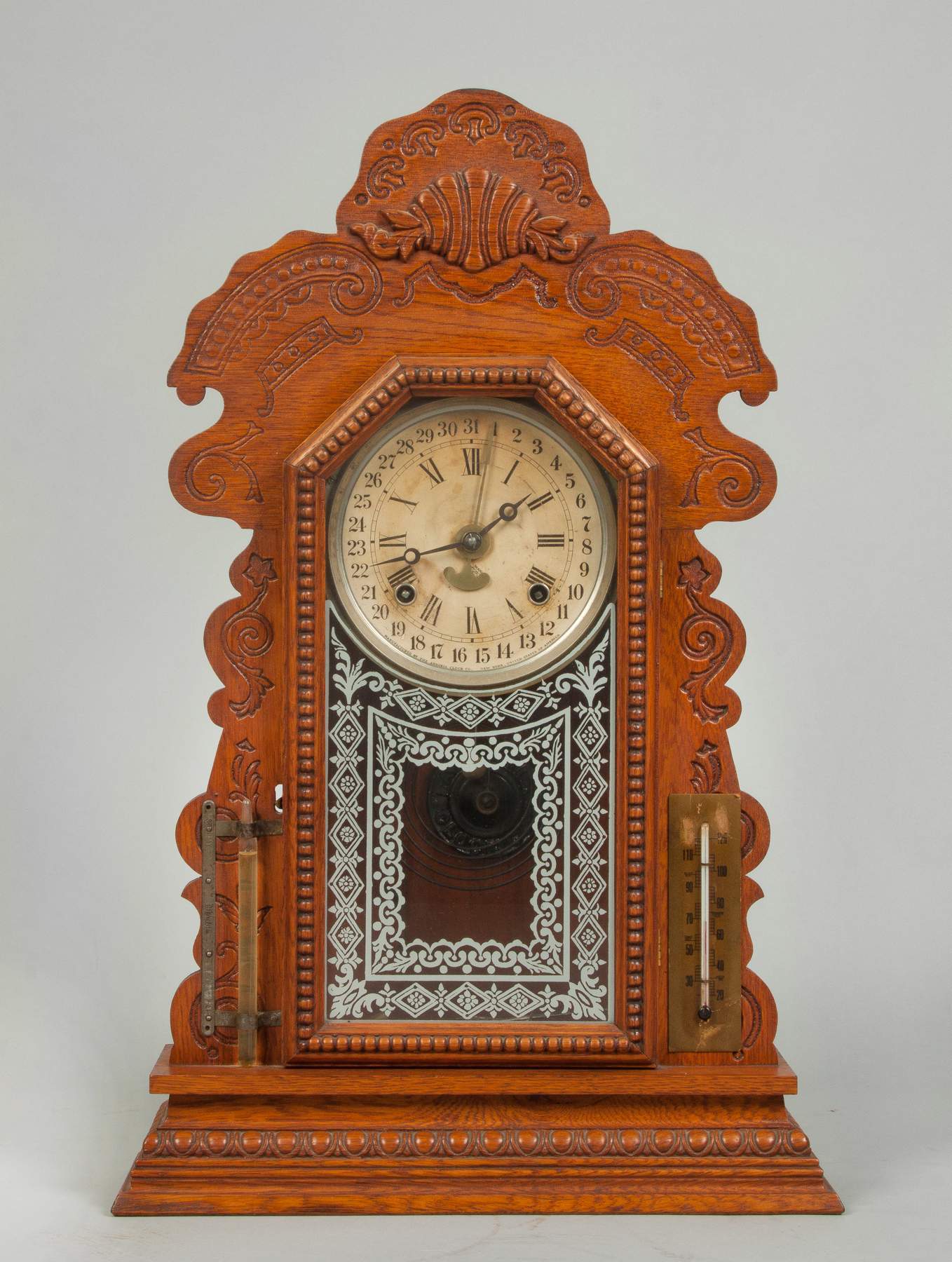 Ansonia Calendar Shelf Clock Cottone Auctions