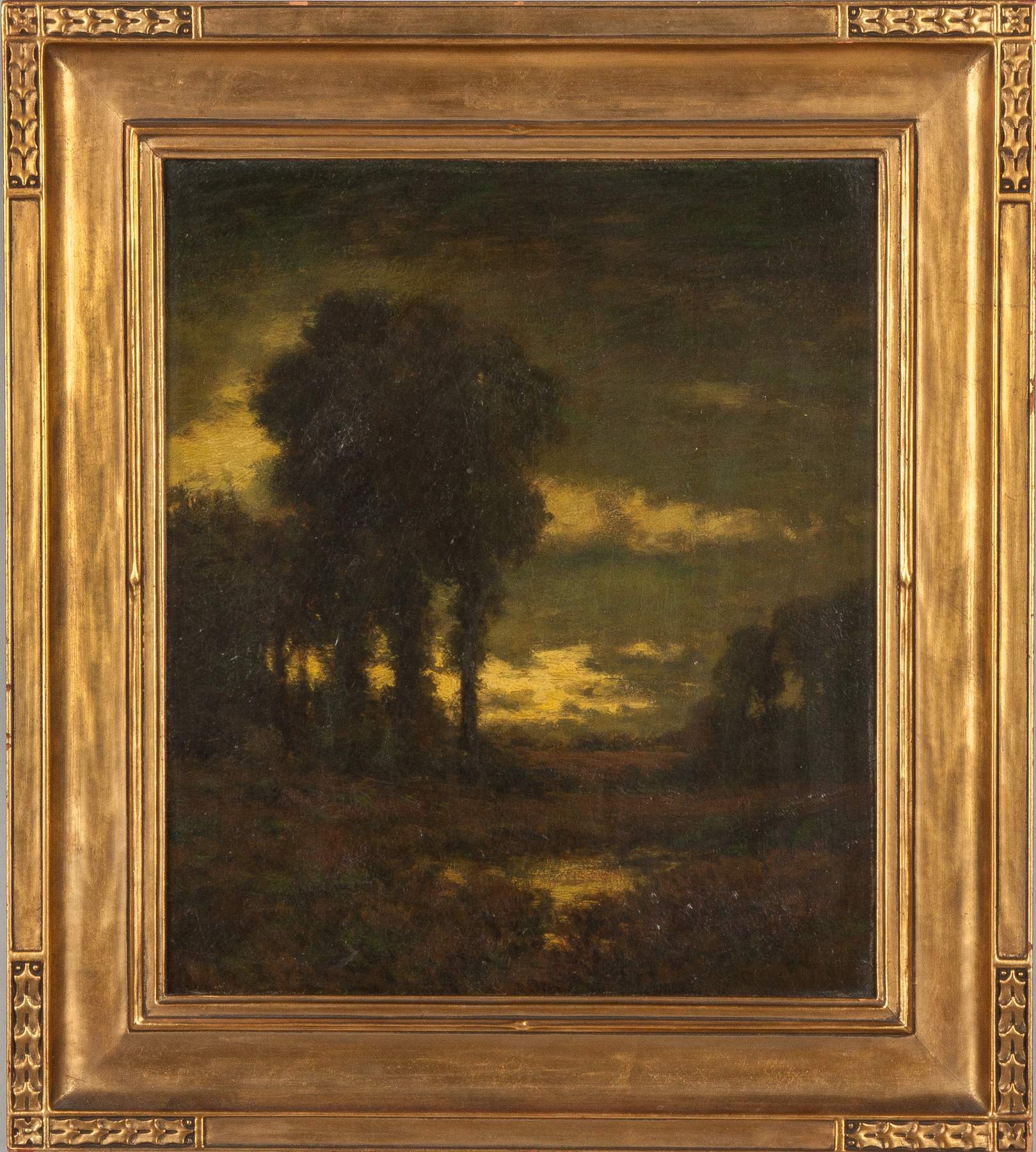 Alexander Wyant (American, 1836-1892) Landscape at dusk | Cottone Auctions