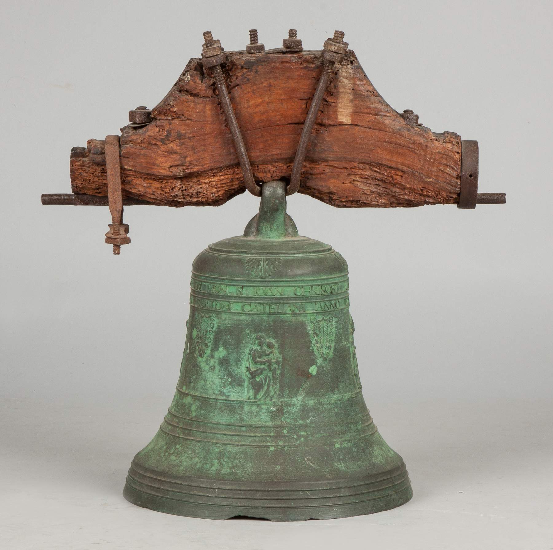 Early Italian Bell with Relief Figures, by Vincenzo Barborini | Cottone ...