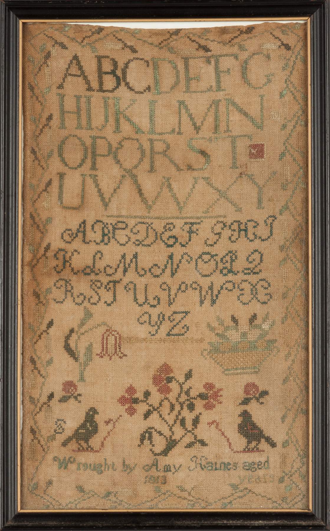 Alphabet Sampler | Cottone Auctions