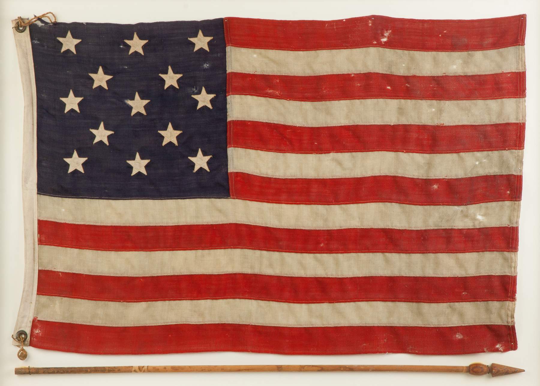 American 13 Star Boat Flag | Cottone Auctions