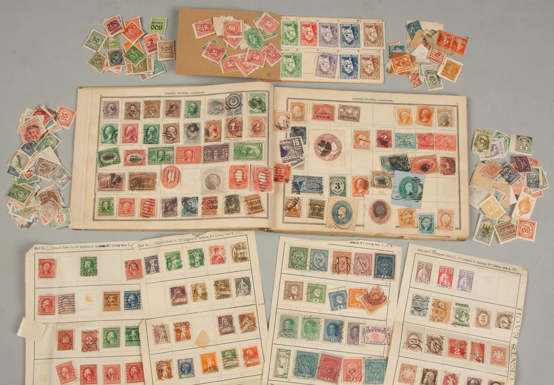 Large Postage Stamp Collection | Cottone Auctions