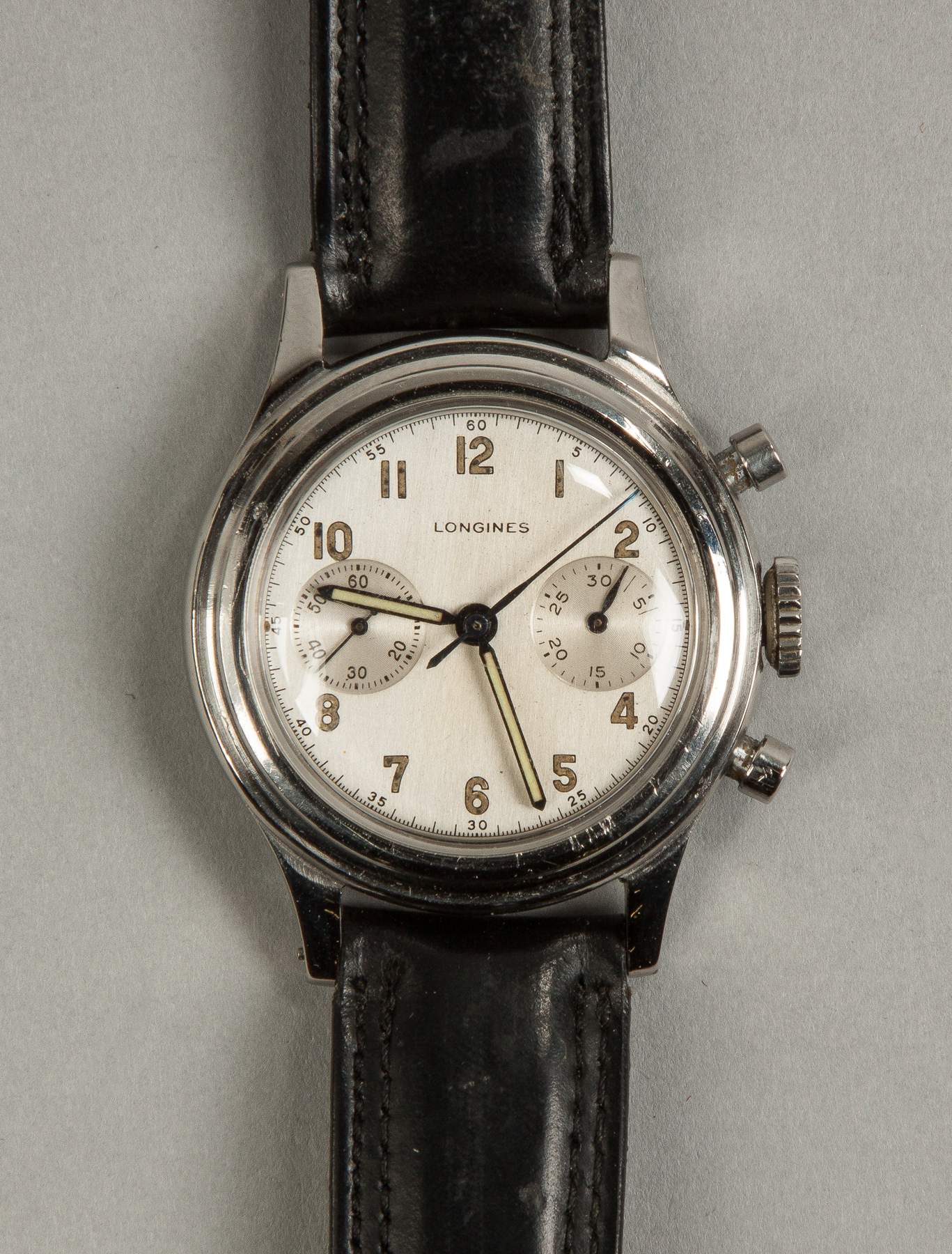 Longines Wrist Chronograph Watch Cottone Auctions