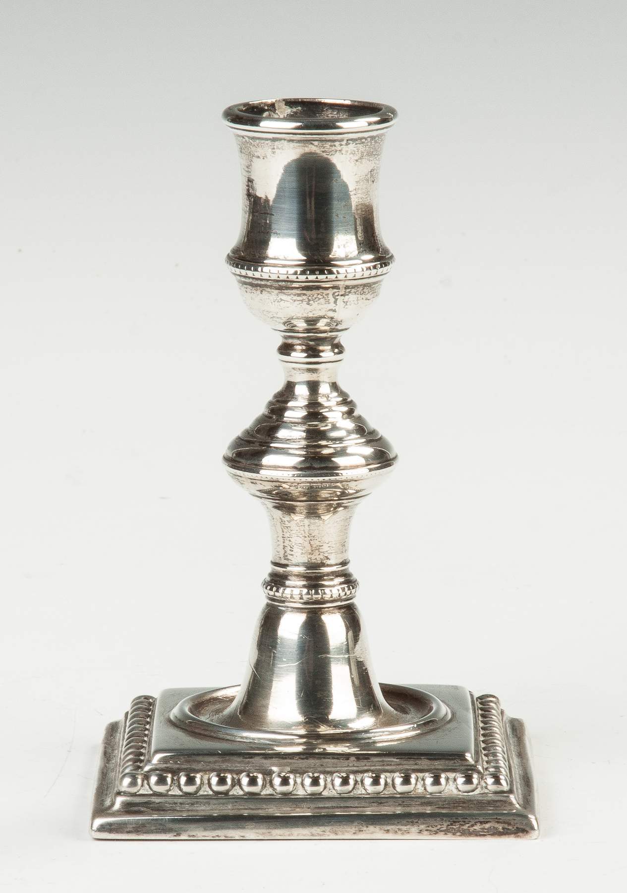 Early English Silver Candlestick | Cottone Auctions