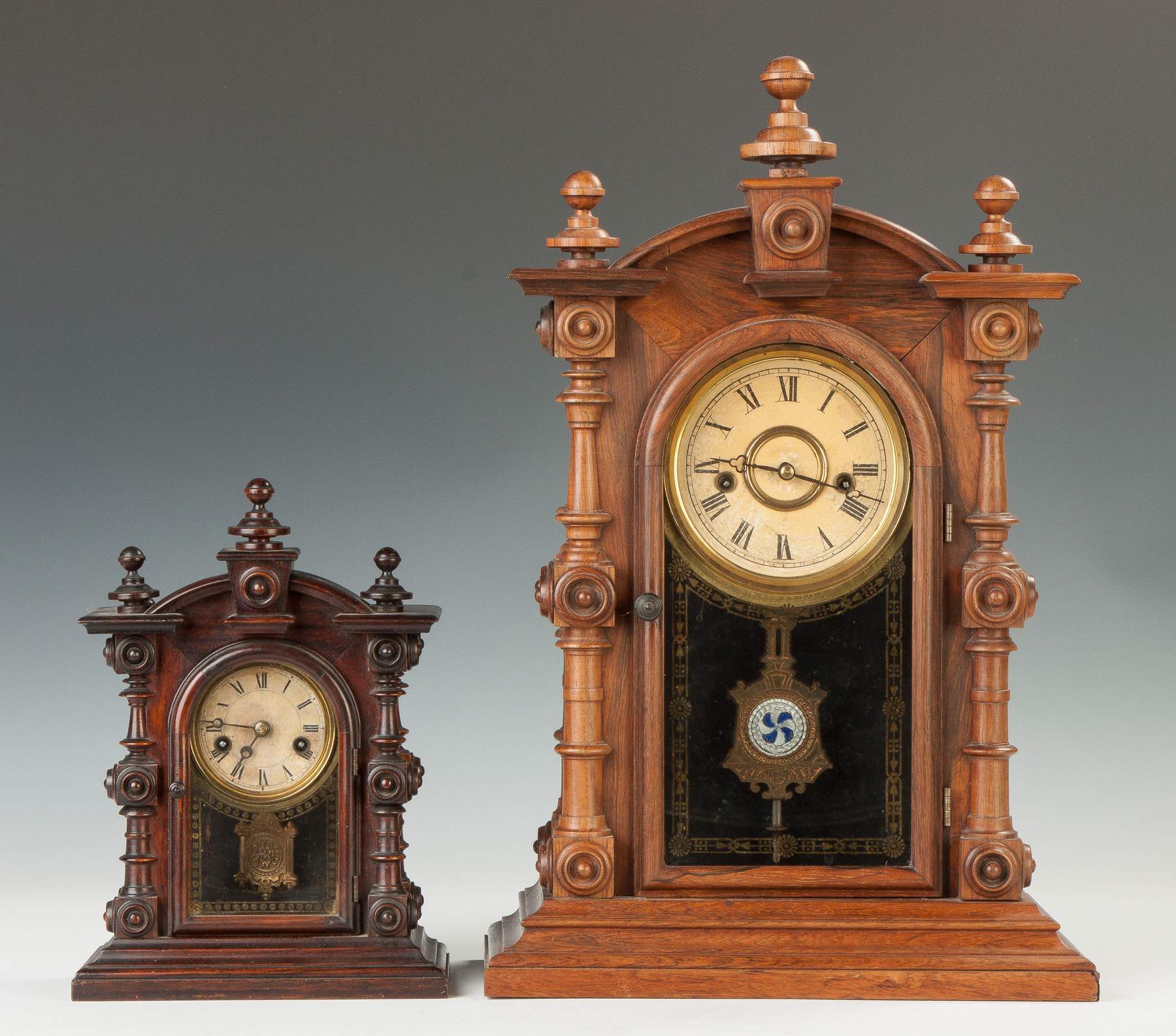 Welch Patti Shelf Clocks | Cottone Auctions