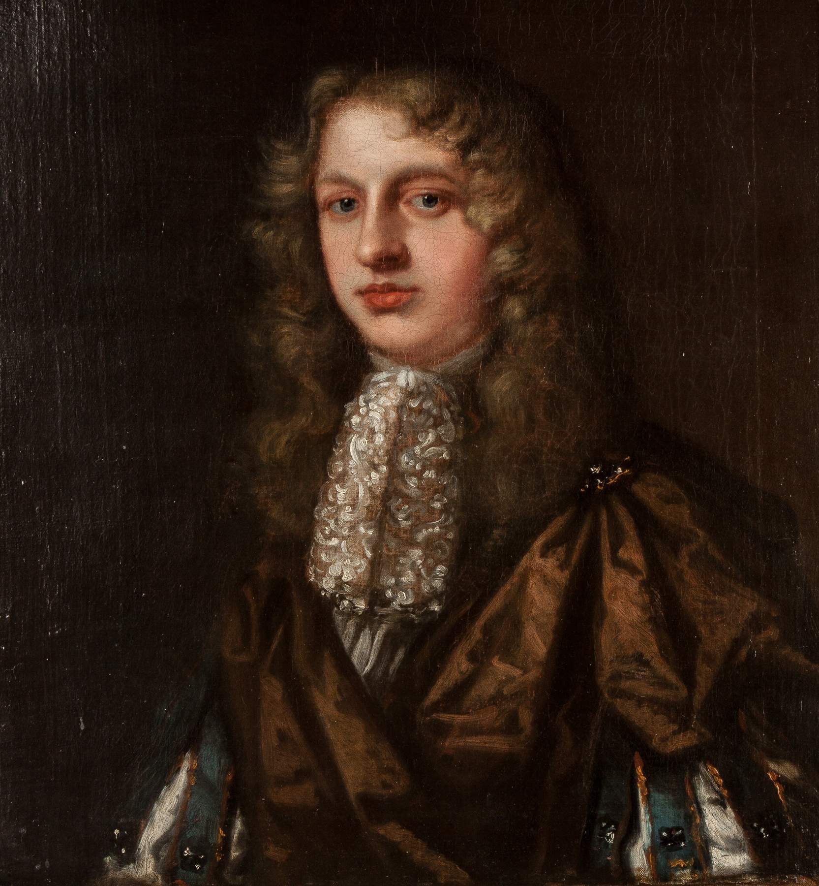 Attr. To Joseph Boxhoorn Buckshorn (dutch English, 1645-1680) Portrait 