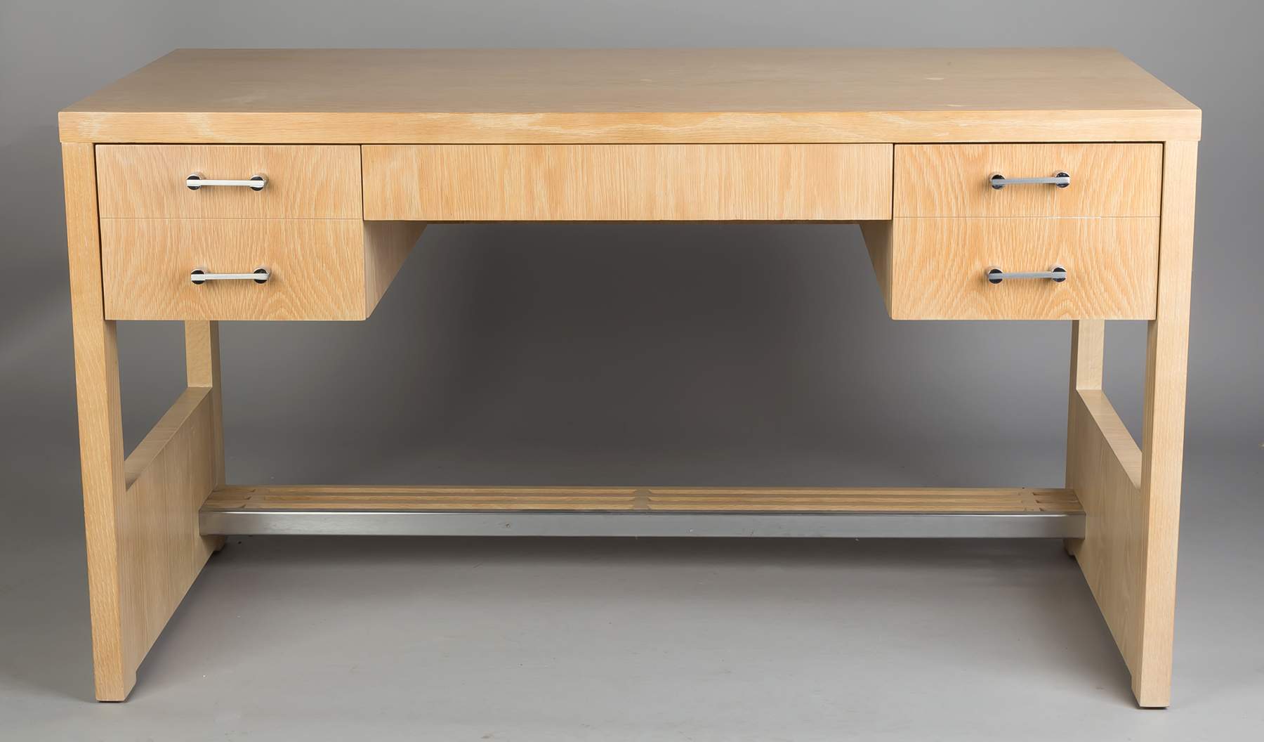 cerused oak desk