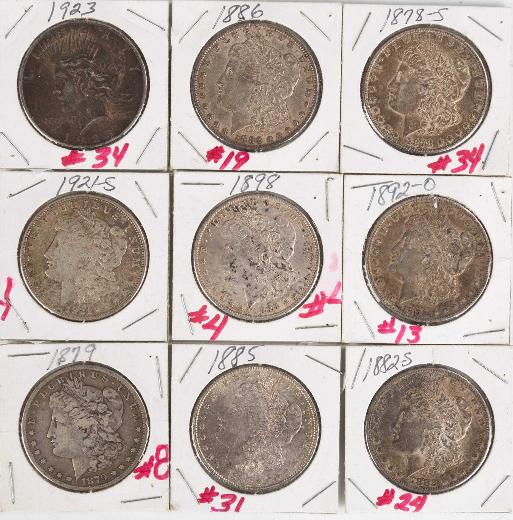 Collection of Silver Dollars & Various Other Coins | Cottone Auctions