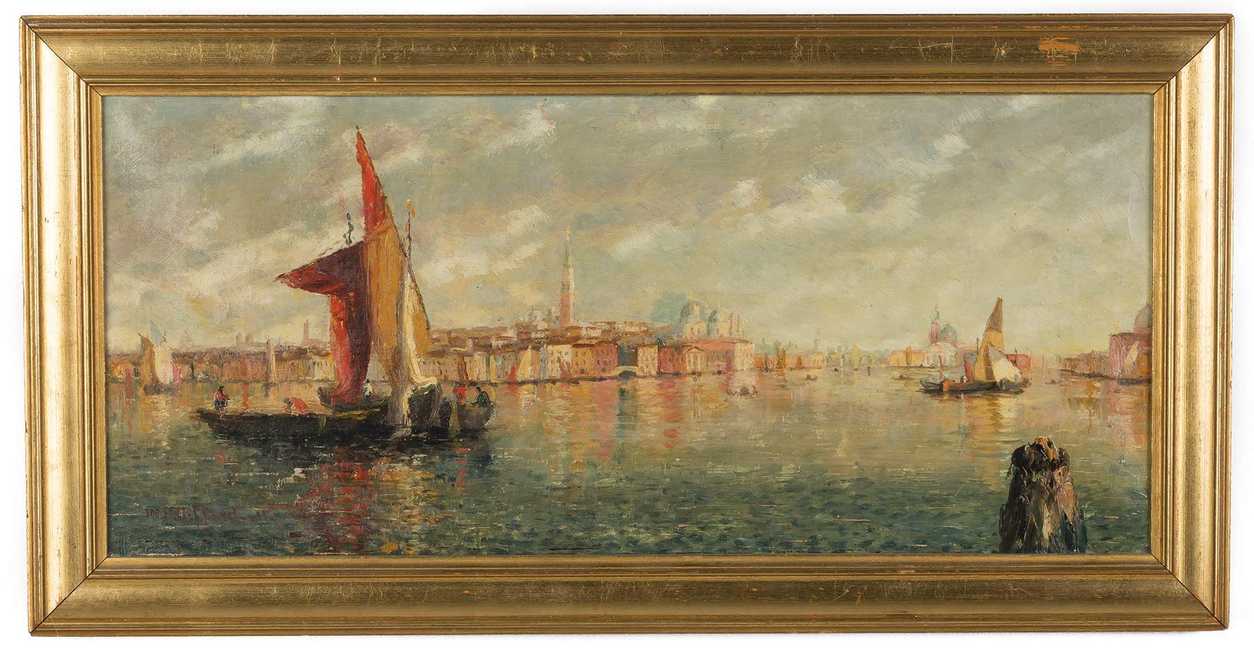 William Birdsall Gifford (American, 1839-1929) Venetian Scene | Cottone ...