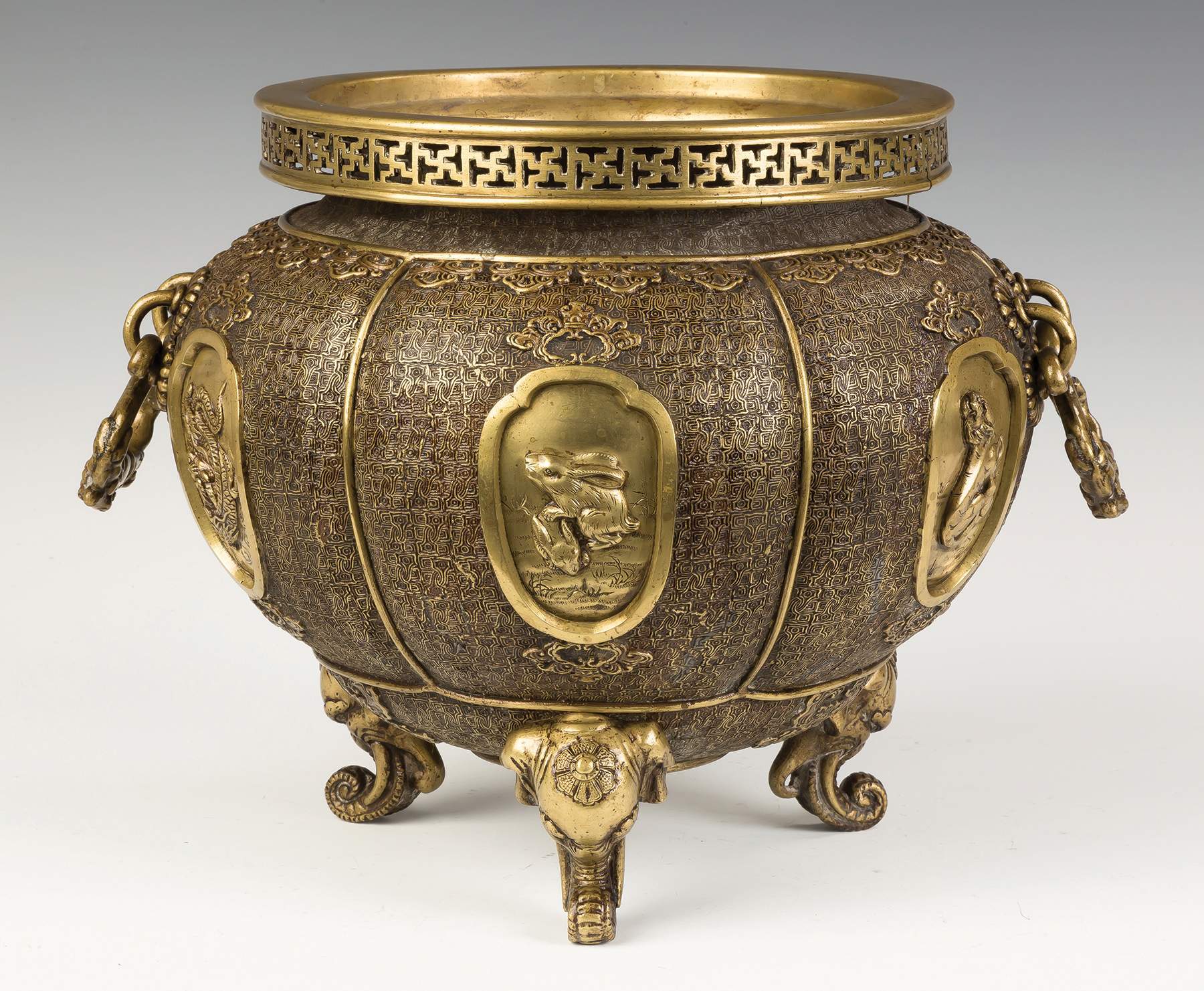 Japanese Bronze Jardinière | Cottone Auctions