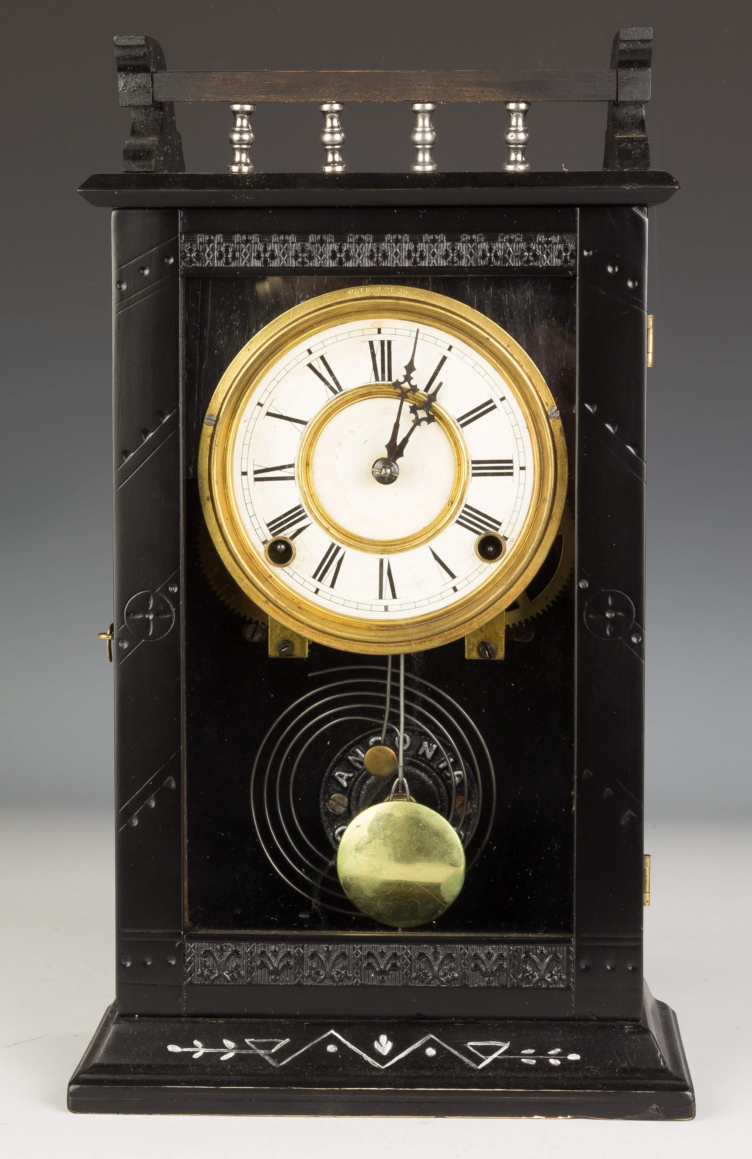 Ansonia Aesthetic Style Shelf Clock | Cottone Auctions