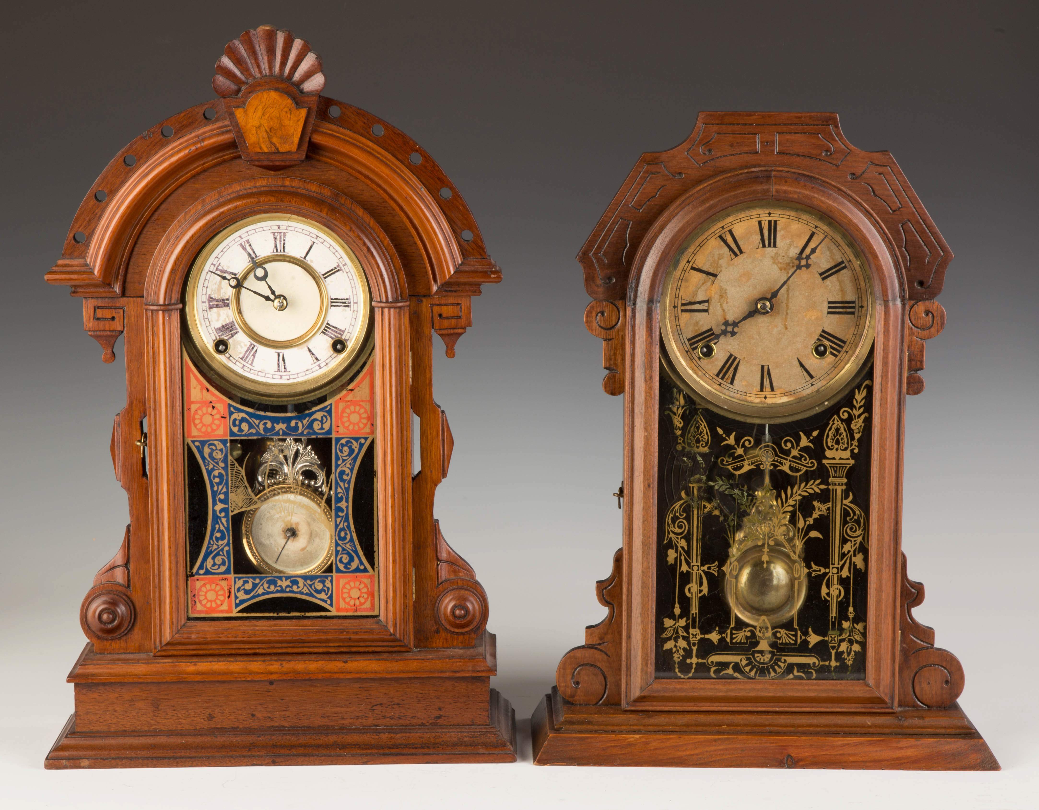 Two Victorian Shelf Clocks | Cottone Auctions