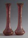 19th Century Bohemian Cranberry Vases