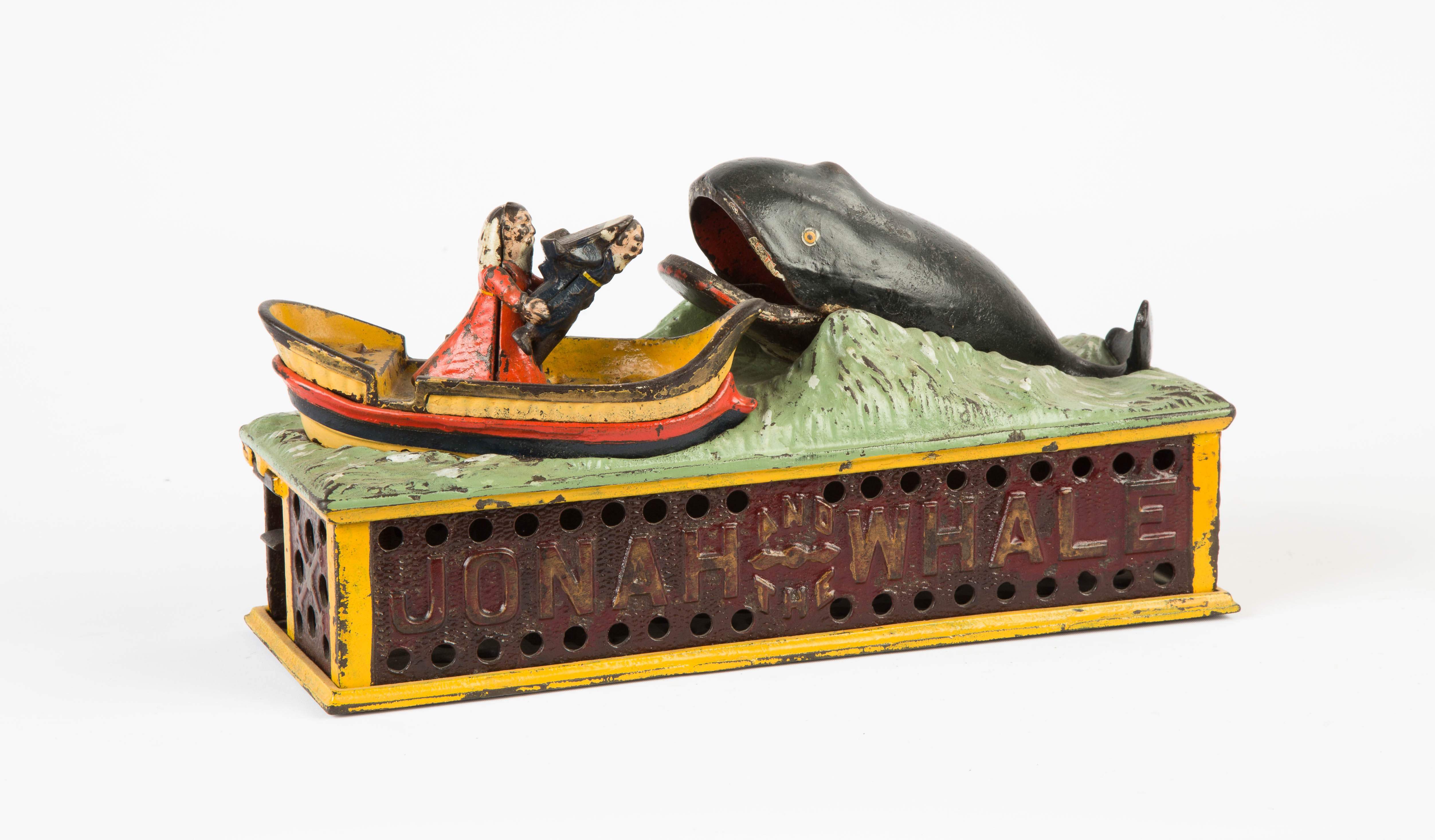 Jonah And The Whale Cast Iron Mechanical Bank Auctions Price Archive Jonah and the whale cast iron mechanical bank auctions price archive