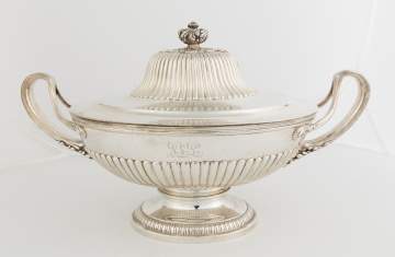 Tiffany and Co. Makers Sterling Silver Covered Tureen