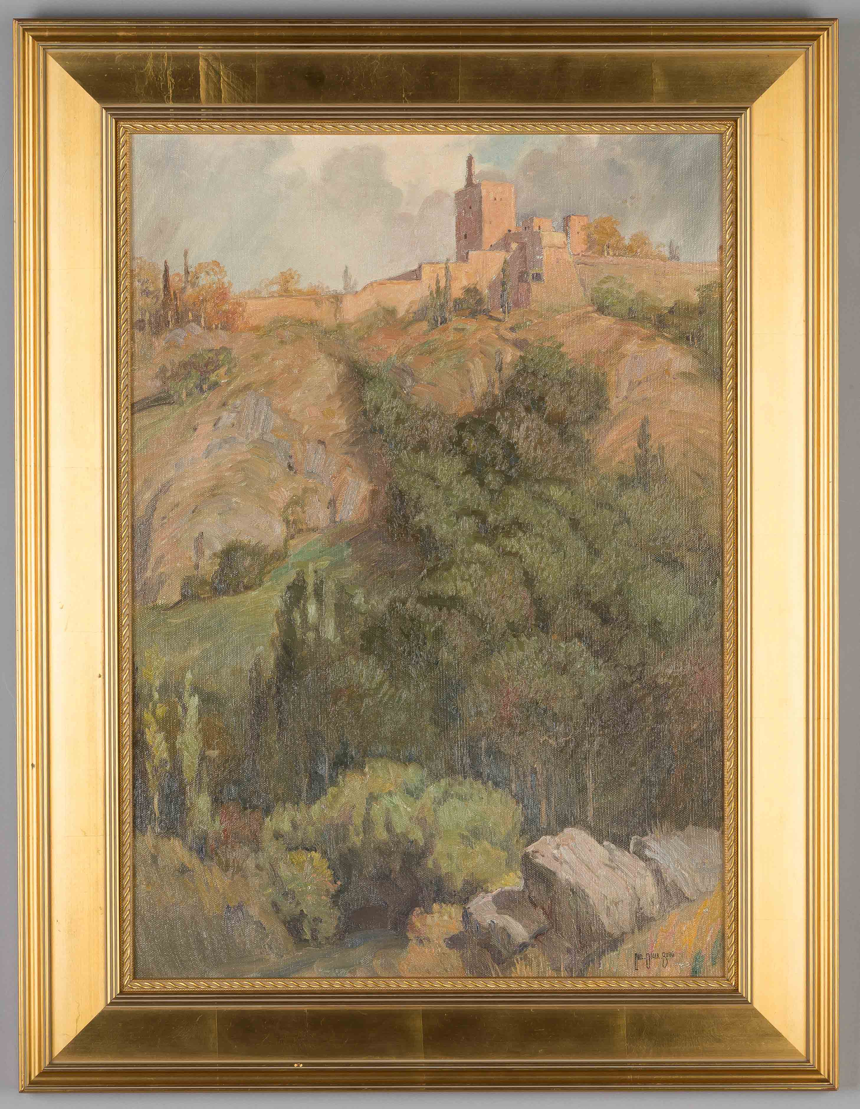 Carl Oscar Borg (American, 1879-1947) Mountainscape | Cottone Auctions