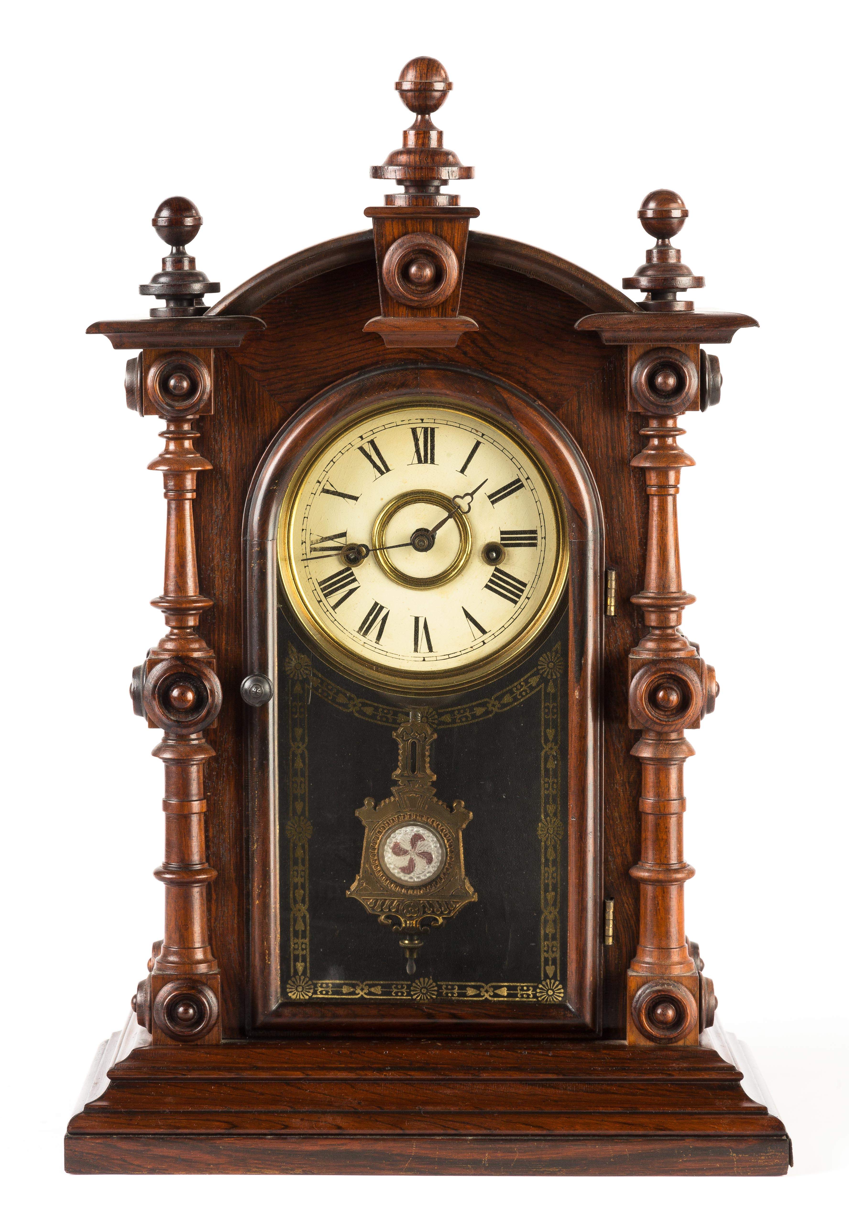 E. N. Welch Patti VP Shelf Clock | Cottone Auctions