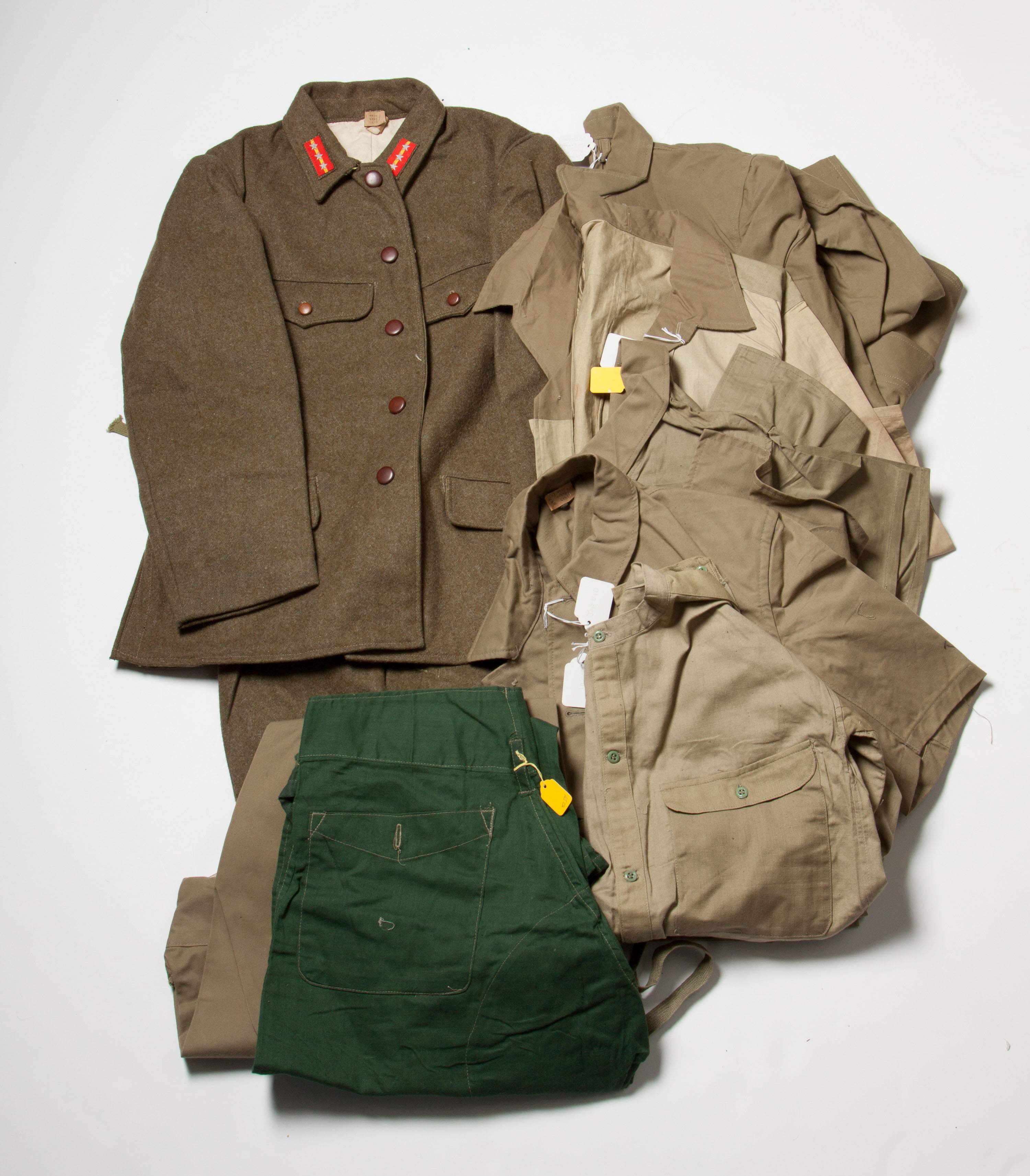 Miscellaneous Japanese Army Uniforms | Cottone Auctions
