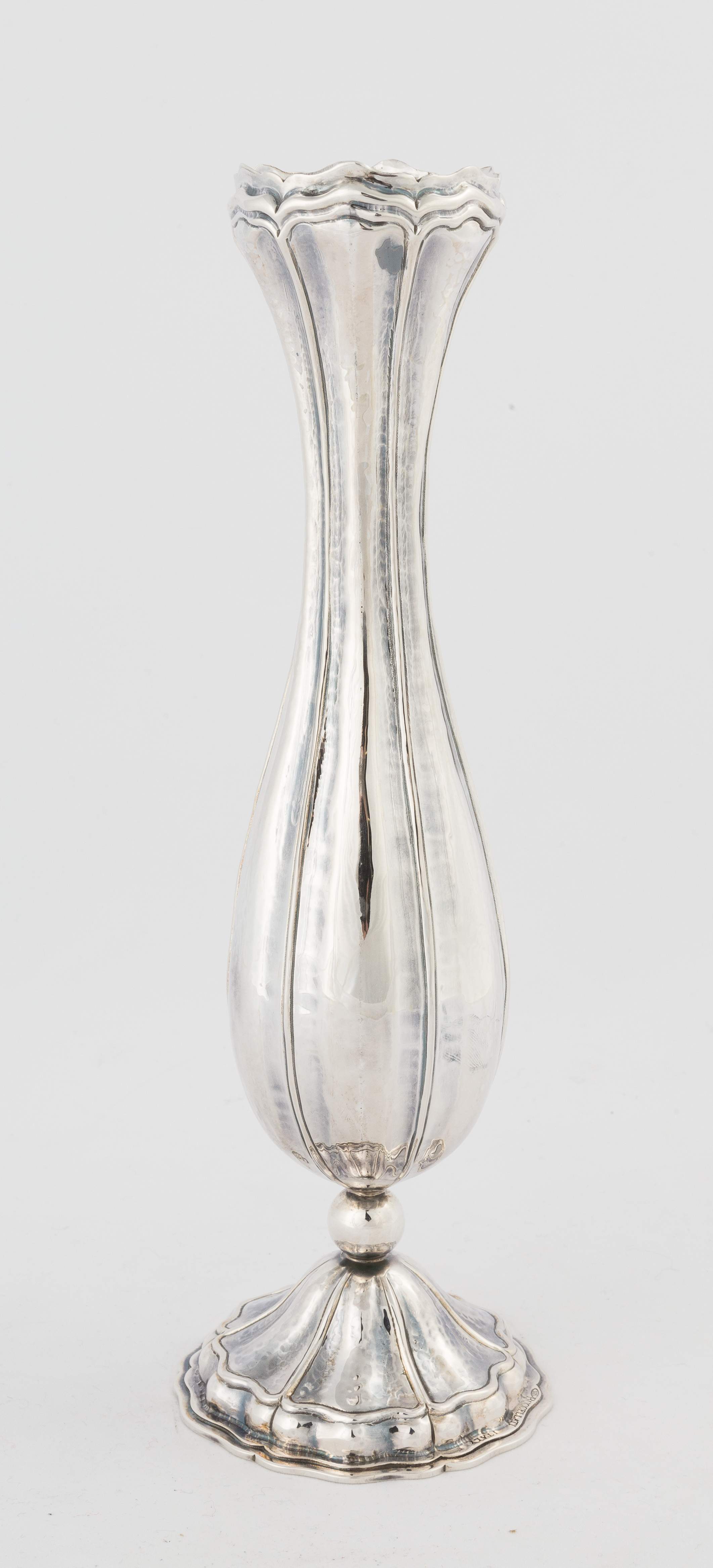 Buccellati Sterling Silver Bud Vase | Cottone Auctions