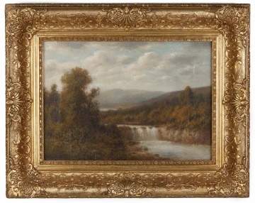 Thomas Griffin ( American 1858 - 1918) River Landscape | Cottone Auctions