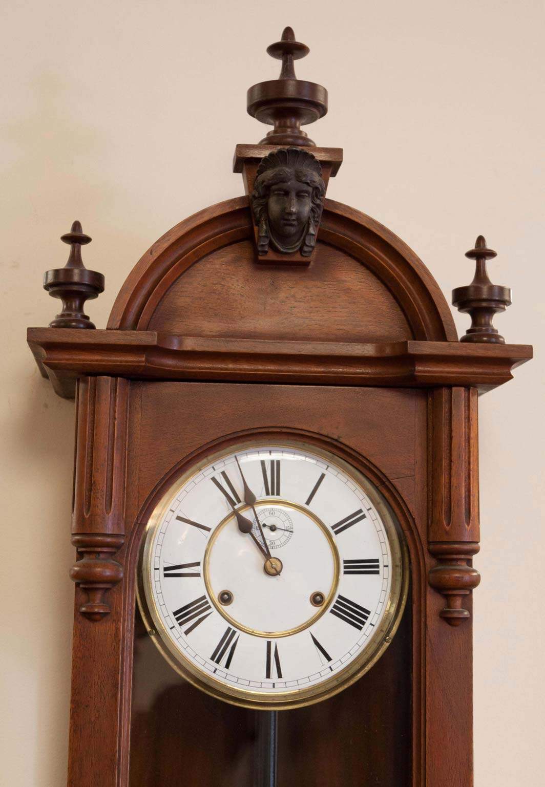 Ansonia Capitol Wall Clock Vienna Style Regulator | Cottone Auctions