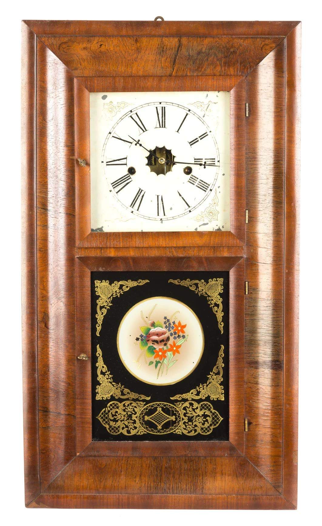 E. N. Welch Ogee Wall Clock | Cottone Auctions