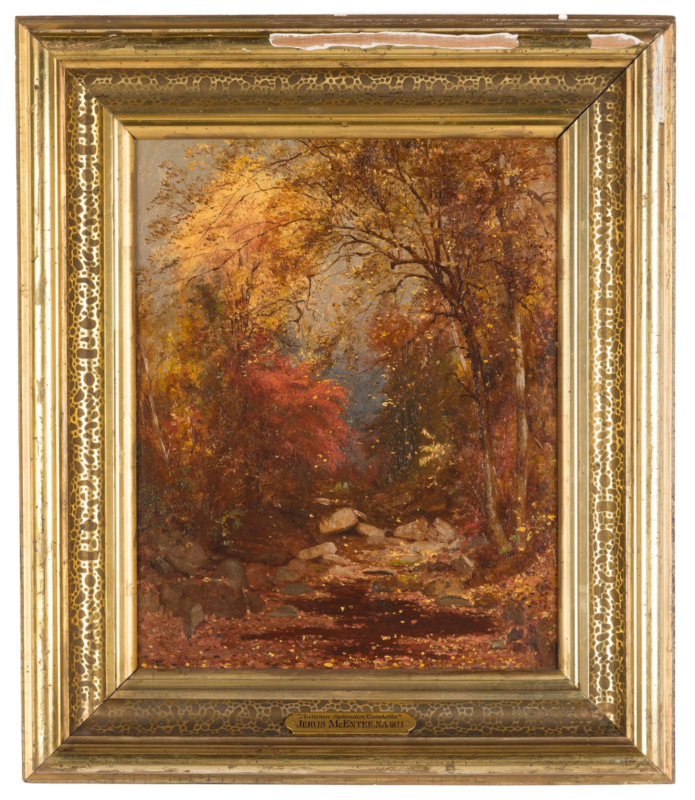 Jervis McEntee (American, 1828-1891) Autumn Splendor, Catskills ...