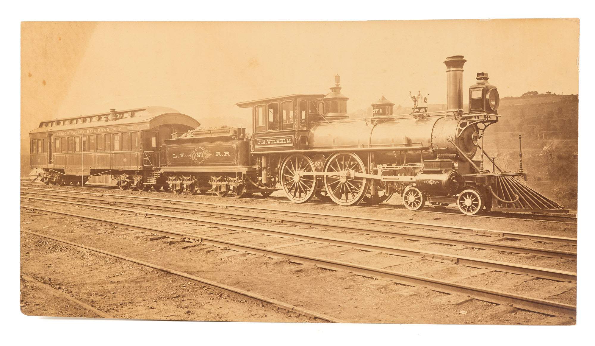 Lehigh Valley Railroad Photograph | Cottone Auctions