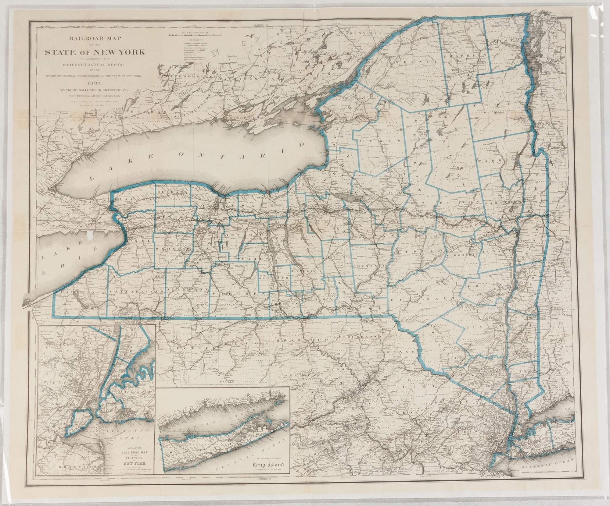 Group of Historical New York State Maps | Cottone Auctions