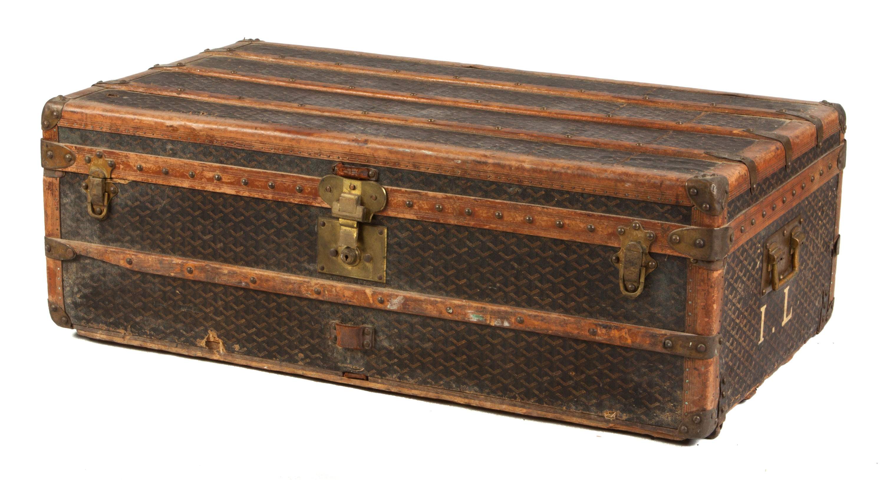 Vintage Louis Vuitton Steamer Trunk