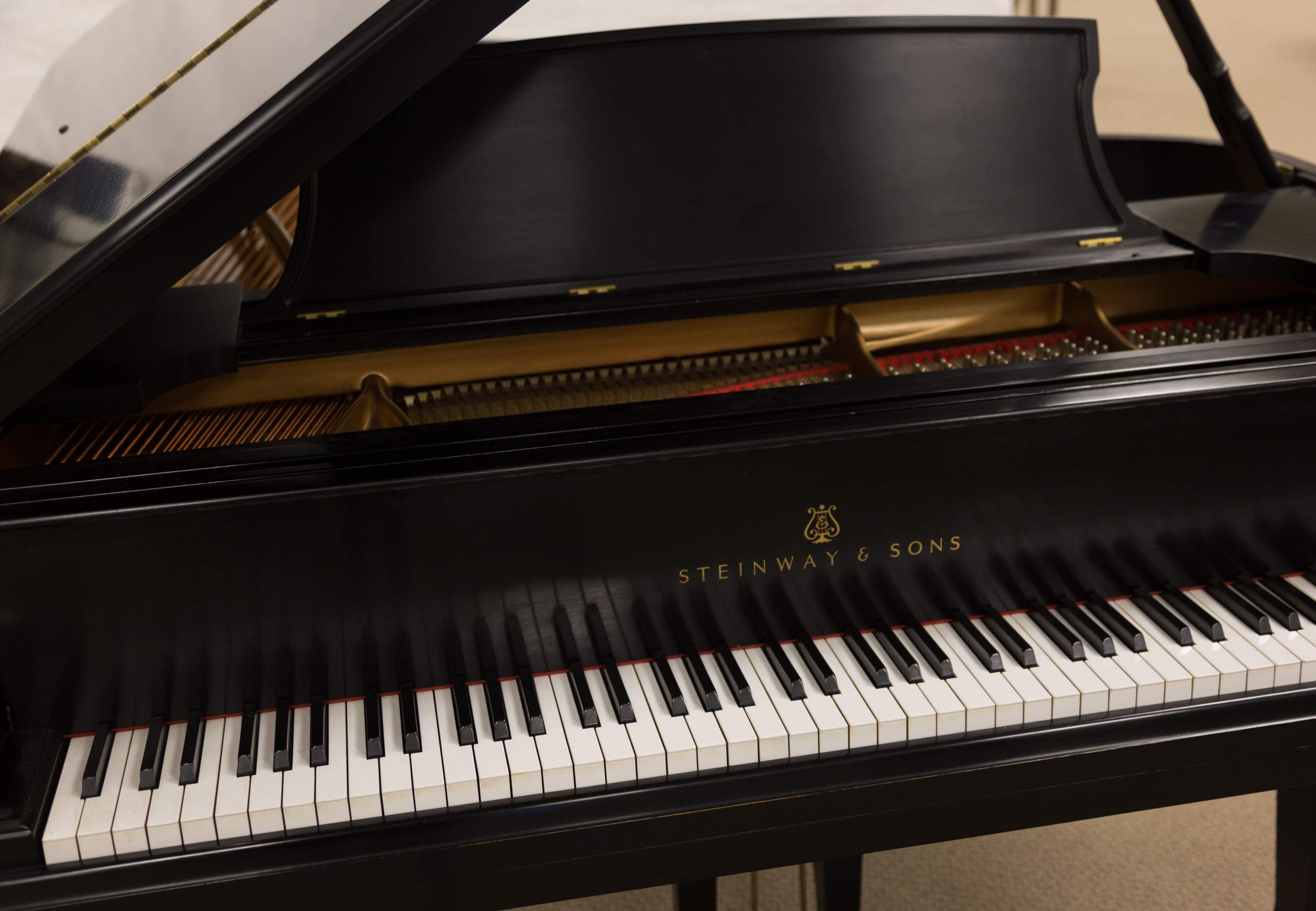 Steinway Ebony Model B | Cottone Auctions