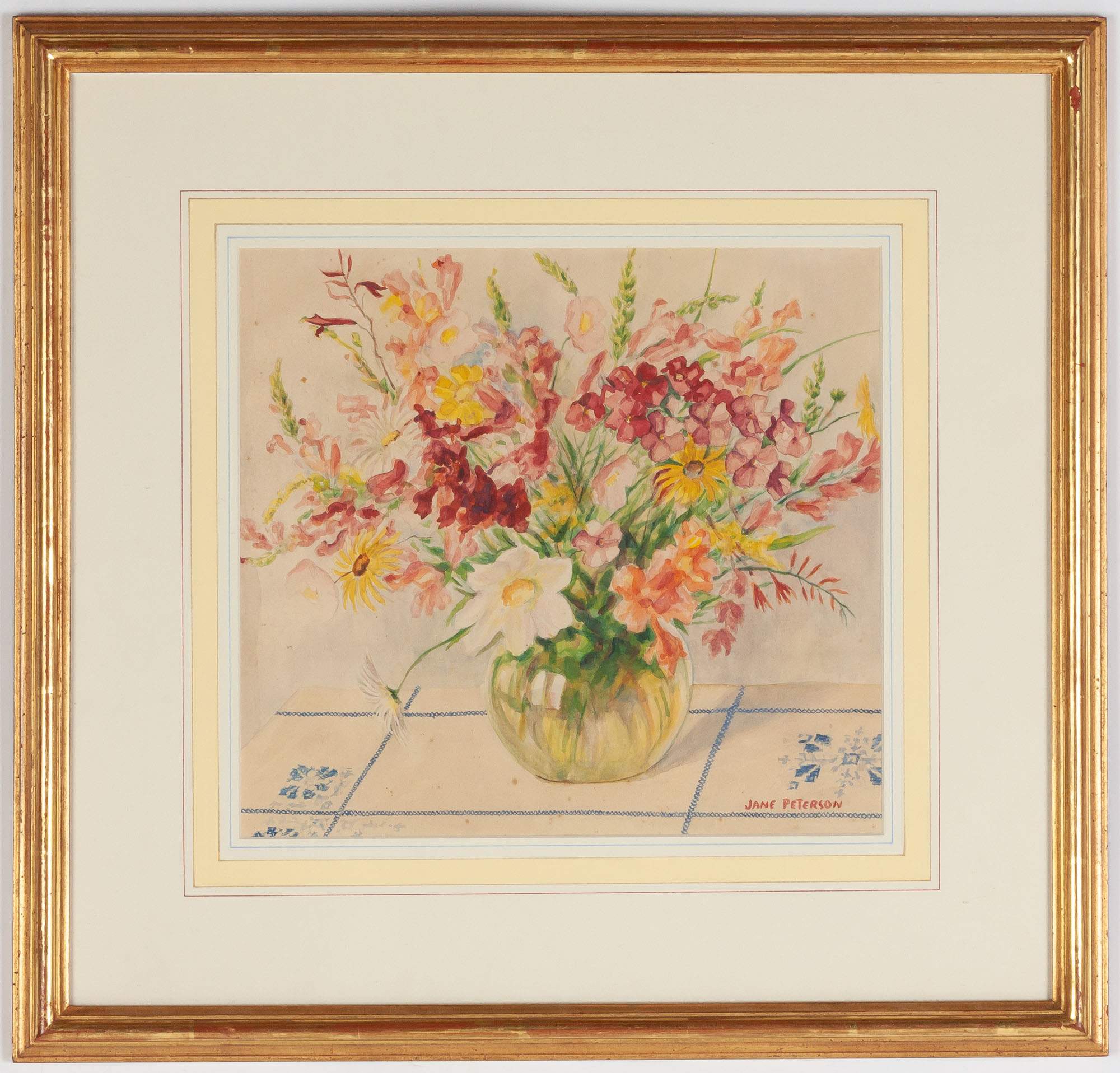 Jane Peterson (American, 1876–1965) Floral Still Life | Cottone Auctions