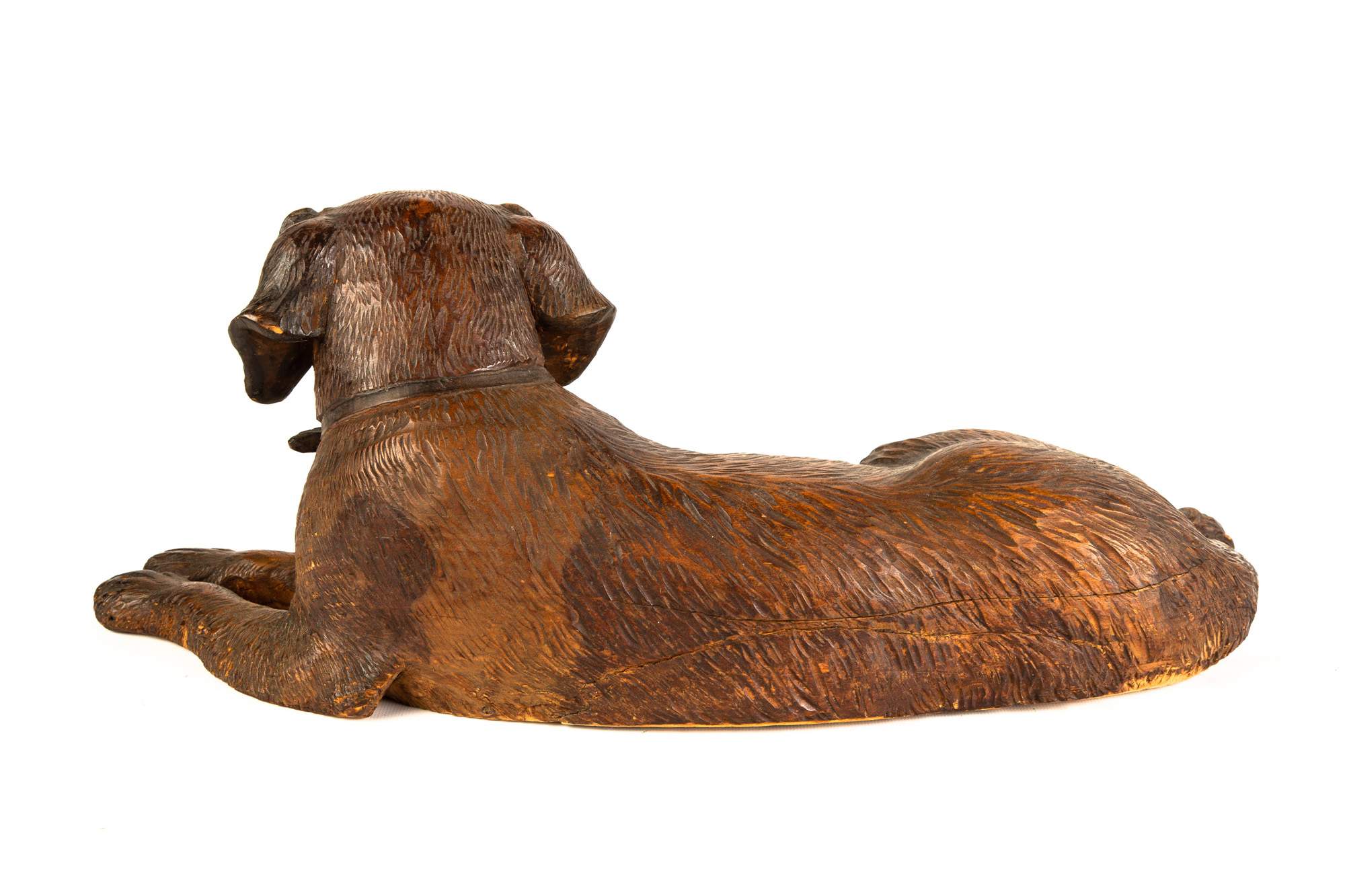 Carved Black Forest Dog | Cottone Auctions