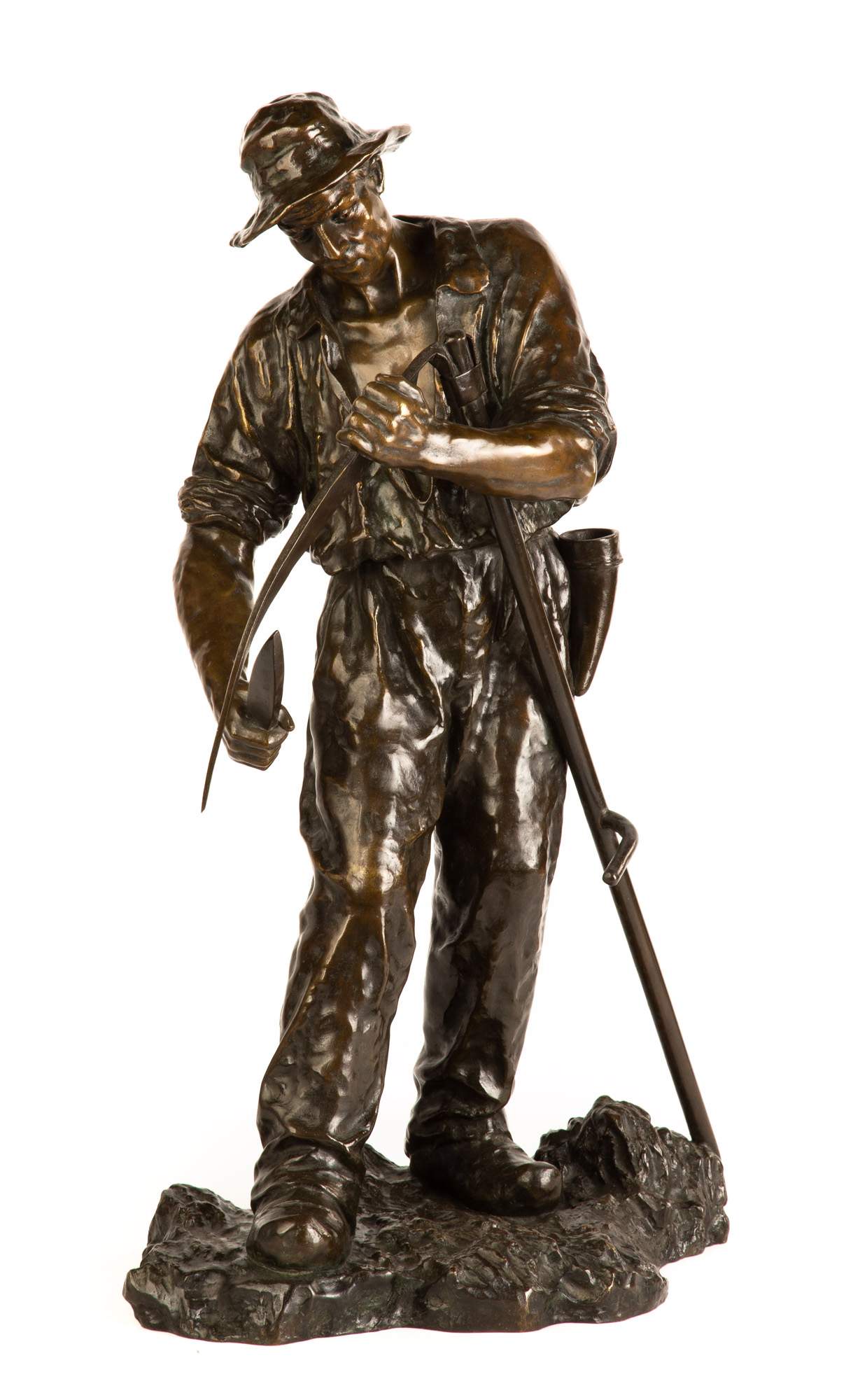 Ruffony (American, 20th Century) Sod Worker | Cottone Auctions