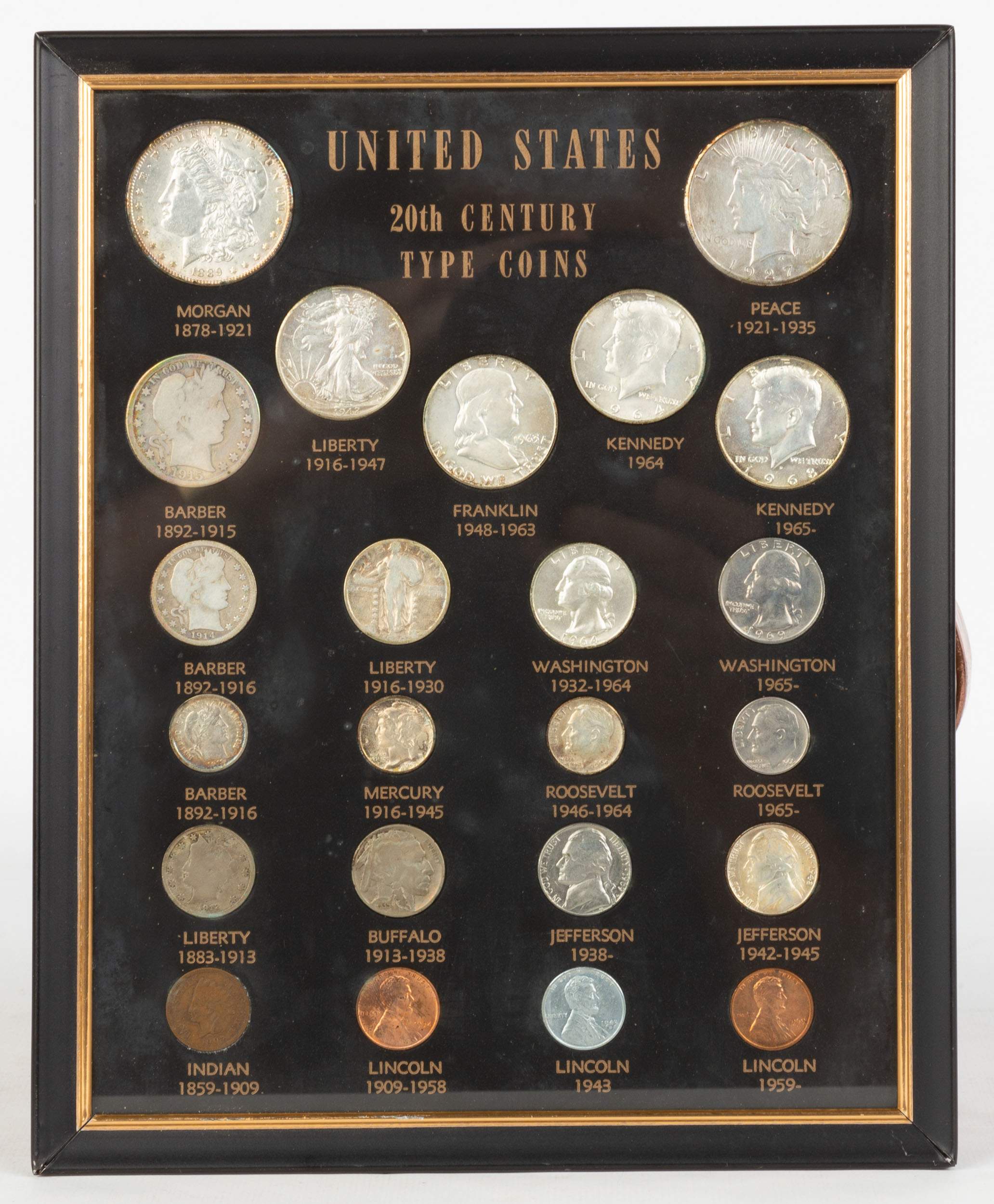 Mounted Coin Collection 