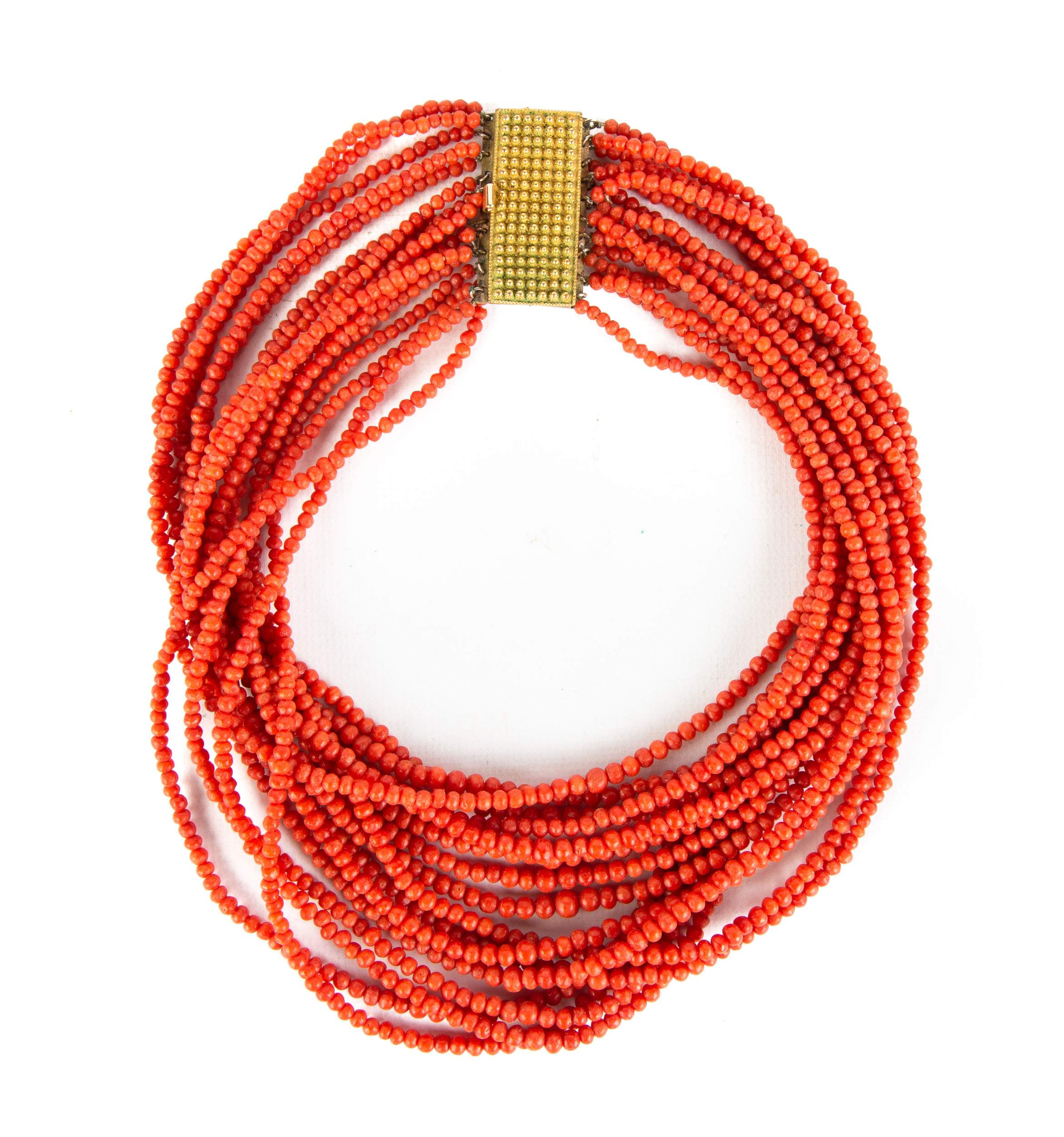 Vintage Coral Necklace