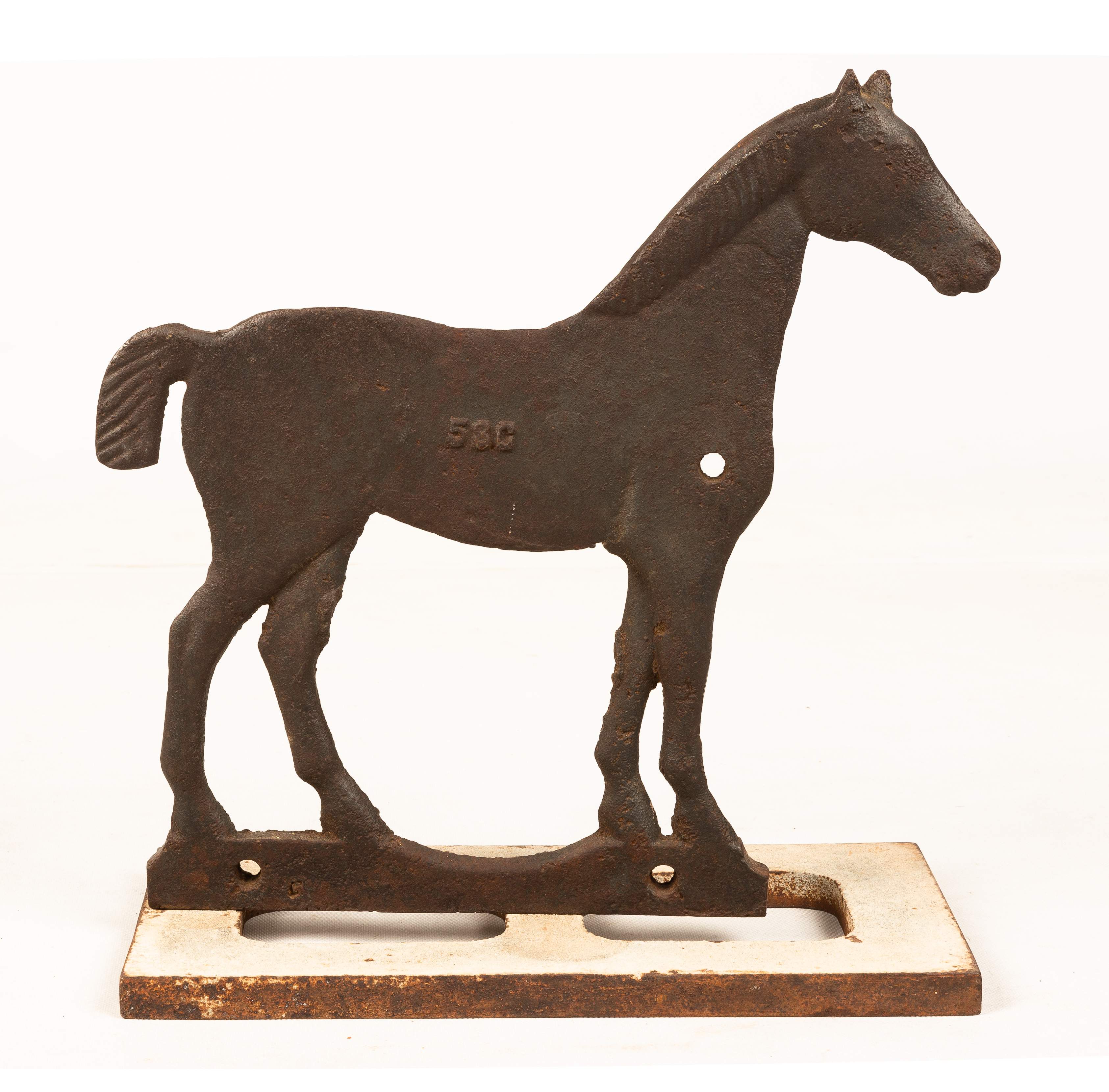 Cast Iron Horse Weather Vein | Cottone Auctions